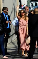 SOFIA VERGARA Arrives at Jimmy Kimmel Live! in Hollywood 09/25/2018