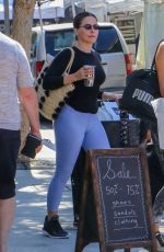SOPHIA BUSH at Farmers Market in Los Angeles 09/09/2018