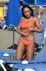 SOPHIE KASAEI in Bikini on the Beach in Mykonos 09/11/2018