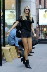 SOPHIE LONGFORD Leaves Baldwin in Nolita Casting in New York 09/02/2018