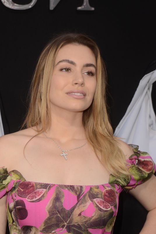 SOPHIE SIMMONS at The Nun Premiere in Hollywood 09/04/2018