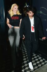 SOPHIE TURNER and Joe Jonas at Craig