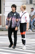 SOPHIE TURNER and Joe Jonas at Sweetgreen Restaurant in New York 09/20/2018