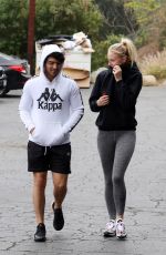 SOPHIE TURNER and Joe Jonas Heading to a Gym in Los Angeles 06/26/2018
