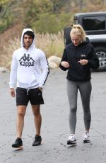 SOPHIE TURNER and Joe Jonas Heading to a Gym in Los Angeles 06/26/2018