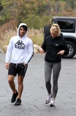 SOPHIE TURNER and Joe Jonas Heading to a Gym in Los Angeles 06/26/2018