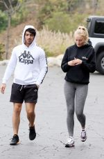 SOPHIE TURNER and Joe Jonas Heading to a Gym in Los Angeles 06/26/2018