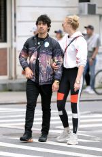 SOPHIE TURNER and Joe Jonas Out in New York 09/20/2018