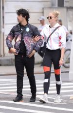 SOPHIE TURNER and Joe Jonas Out in New York 09/20/2018