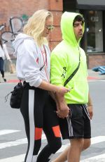 SOPHIE TURNER and Joe Jonas Out in New York 09/20/2018