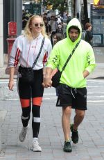 SOPHIE TURNER and Joe Jonas Out in New York 09/20/2018