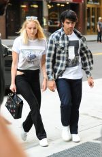 SOPHIE TURNER and PRIYANKA CHOPRA at US Open in New York 09/04/2018