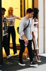 SOPHIE TURNER and PRIYANKA CHOPRA at US Open in New York 09/04/2018
