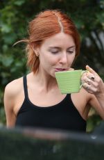 STACEY DOOLEY Leaves Their Hotel in London 09/22/2018