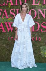 STEFANIA ROCCA at Green Carpet Fashion Awards in Milan 09/23/2018