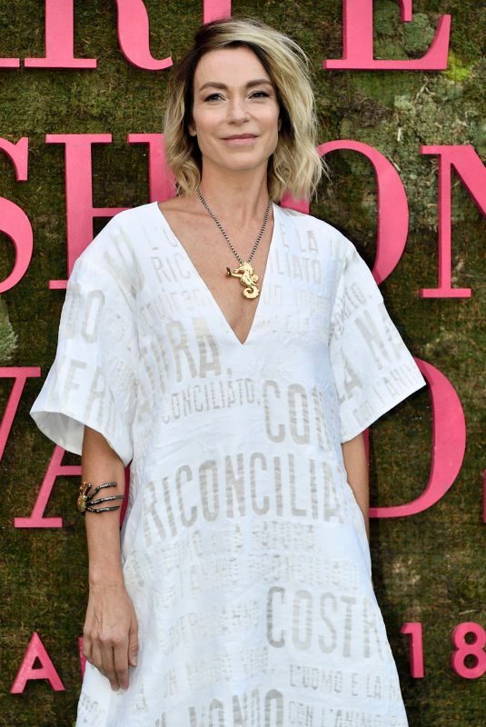 STEFANIA ROCCA at Green Carpet Fashion Awards in Milan 09/23/2018