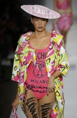 STELLA MAXWELL at Moschino Runway Show at Milan Fashion Week 09/20/2018