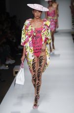 STELLA MAXWELL at Moschino Runway Show at Milan Fashion Week 09/20/2018