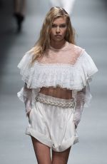 STELLA MAXWELL at Philosophy Di Lorenzo Serafini Runway Show in Milan 09/22/2018