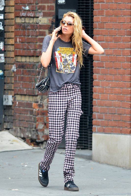 STELLA MAXWELL Out in New York 09/13/2018