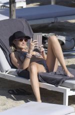 STEPHANIE PRATT in Bikini at a Beach in Mykonos 09/21/2018