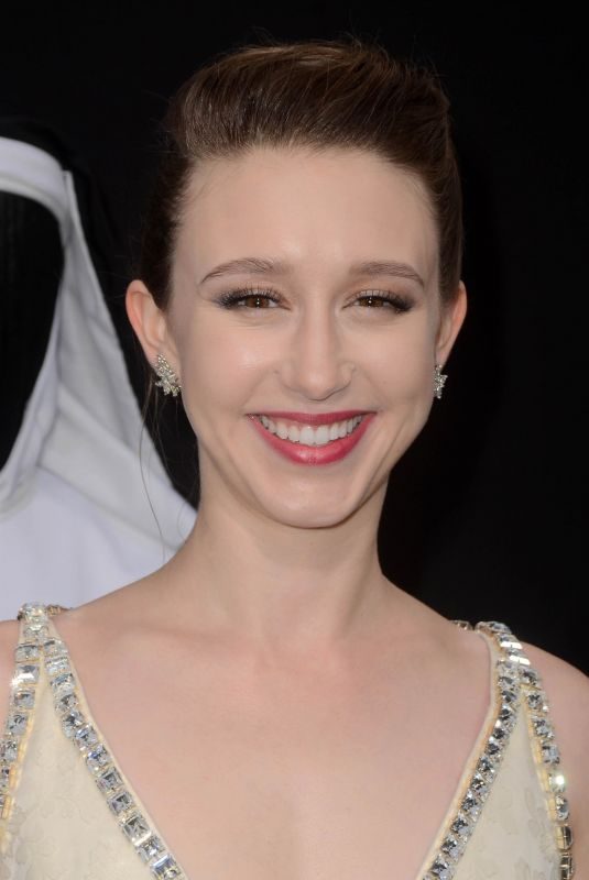 TAISSA FARMIGA at The Nun Premiere in Hollywood 09/04/2018