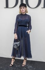 TANYA BURR at Christian Dior Show at Paris Fashion Week 09/24/2018