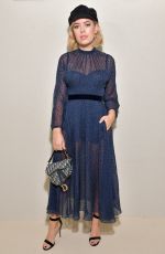TANYA BURR at Christian Dior Show at Paris Fashion Week 09/24/2018