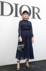 TANYA BURR at Christian Dior Show at Paris Fashion Week 09/24/2018