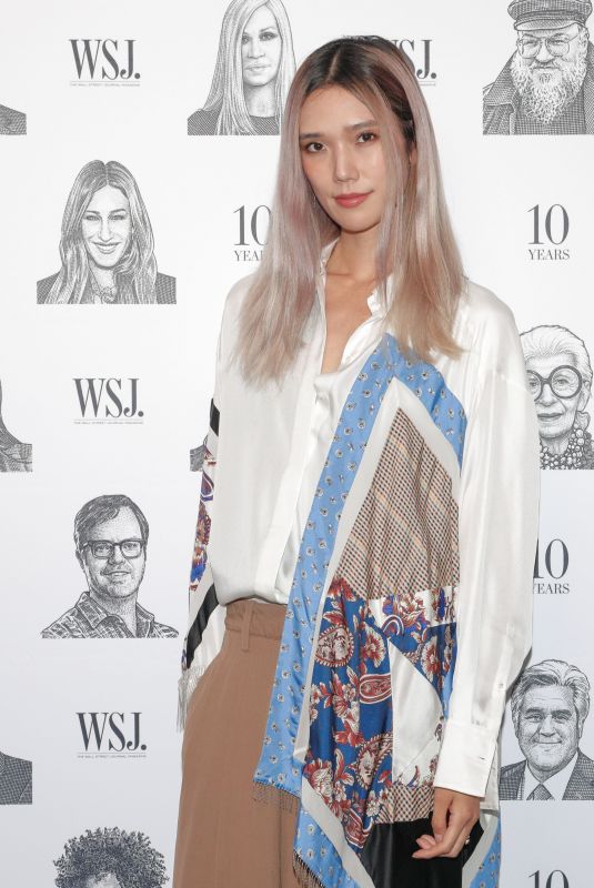 TAO OKAMOTO at WSJ Magazine 10th Anniversary Party in New York 09/04/2018