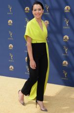 TATIANA MASLANY at Emmy Awards 2018 in Los Angeles 09/17/2018