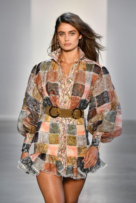 TAYLOR MARIE HILL at Zimmermann Fashion Show in New York 09/10/2018