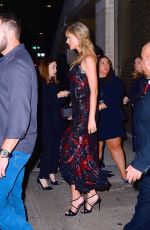 TAYLOR SWIFT Leaves Lincoln Center in New York 09/28/2018