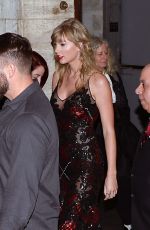 TAYLOR SWIFT Leaves Lincoln Center in New York 09/28/2018