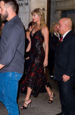 TAYLOR SWIFT Leaves Lincoln Center in New York 09/28/2018