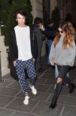 THYLANE BLONDEAU and Raphael Le Friant Out in Paris 09/26/2018