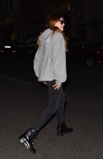THYLANE BLONDEAU and Raphael Le Friant Out in Paris 09/26/2018