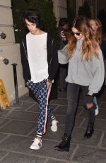 THYLANE BLONDEAU and Raphael Le Friant Out in Paris 09/26/2018