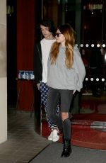 THYLANE BLONDEAU Leaves Her Hotel in Paris 09/26/2018