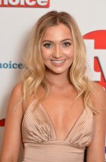 TILLY AWARDS at TV Choice Awards in London 09/10/2018