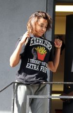 TINASHE at a Gym in Los Angeles 09/26/2018
