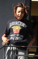 TINASHE at a Gym in Los Angeles 09/26/2018