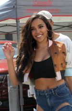 TINASHE at Dancing with the Stars Rehersal Studio in Los Angeles 09/21/2018
