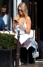 TONI GARRN Out and About in Paris 09/28/2018