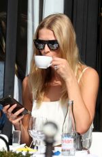 TONI GARRN Out and About in Paris 09/28/2018