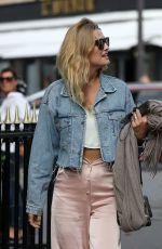 TONI GARRN Out and About in Paris 09/28/2018
