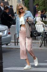 TONI GARRN Out and About in Paris 09/28/2018