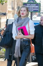 TONI GARRN Out in Paris 09/30/2018
