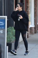 VANESSA HUDGENS Heading to a Pilates Class in Studio City 09/24/2018