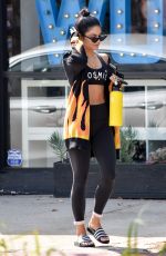VANESSA HUDGENS Leaves a Gym in Los Angeles 09/04/2018